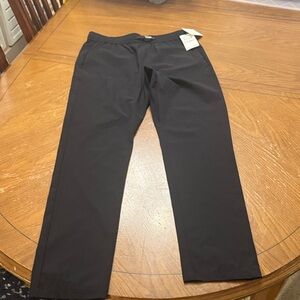 NWT Youth XL 14-16 Drawstring Active Cargo Black Pants 29” inseam